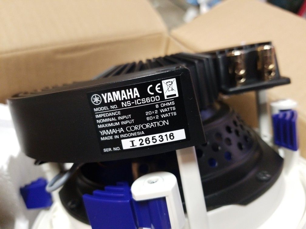 Yamaha Ceiling Or Wall Speakers