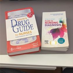 Davis’s Drug Guide & Nursing Diagnosis (Nursing School)