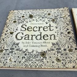 adult coloring books 3 books never used was $15.95 ea. all 3 for $8 was found at estate sale