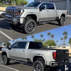 GMC SIERRA DENALI Wheels Tires Suspensions Accessories Lights Side Steps Alignments Installations. (We Finance)