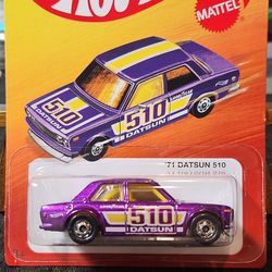 Hot Wheels "The Hot Ones" '71 Datsun 510 (chase)