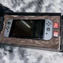 Nintendo Switch and Mario Games