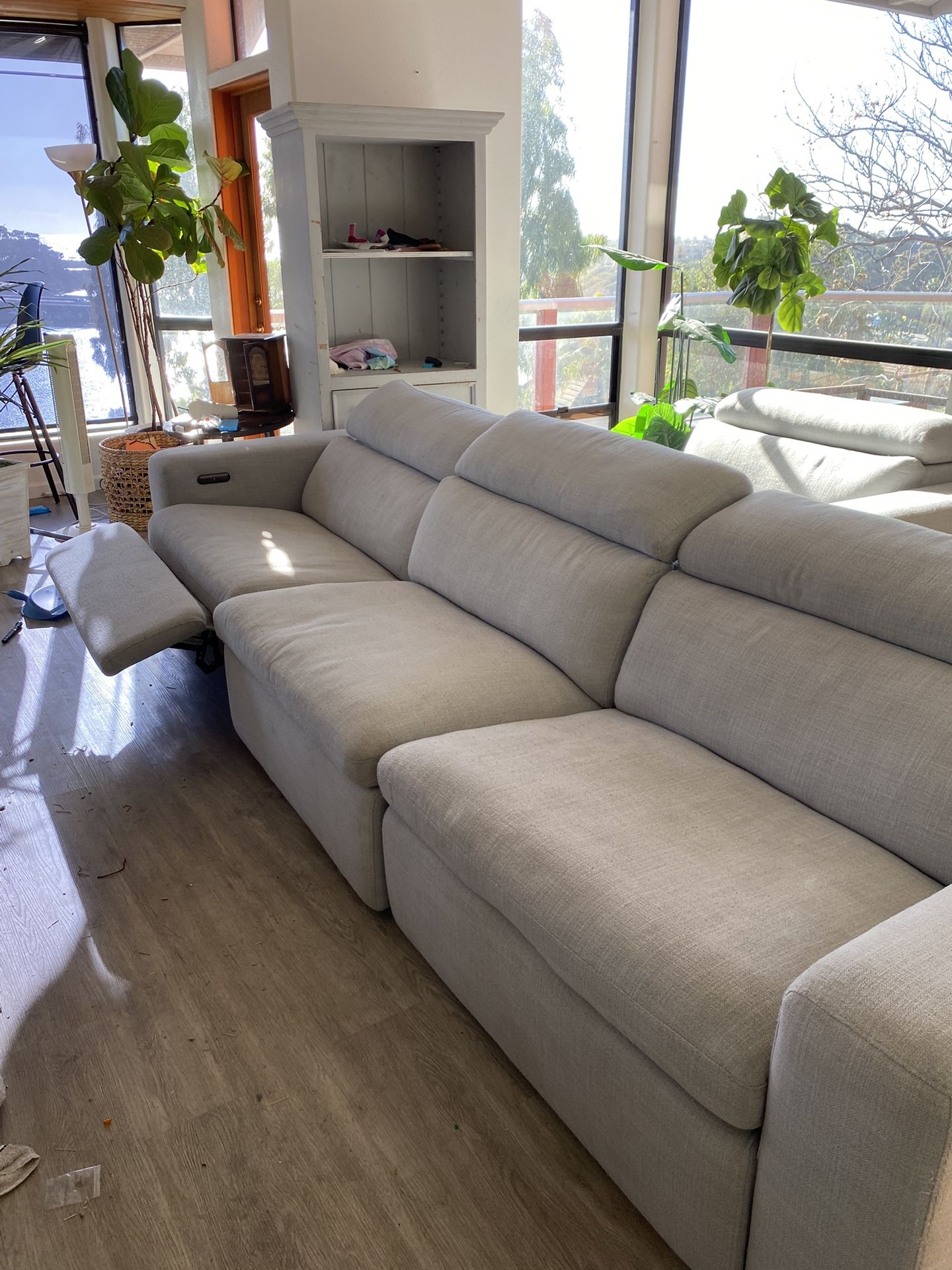 Electric Full Reclining Couch From Jerome’s -Mid-Century Style