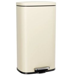 30L Cream Color Trash Can 