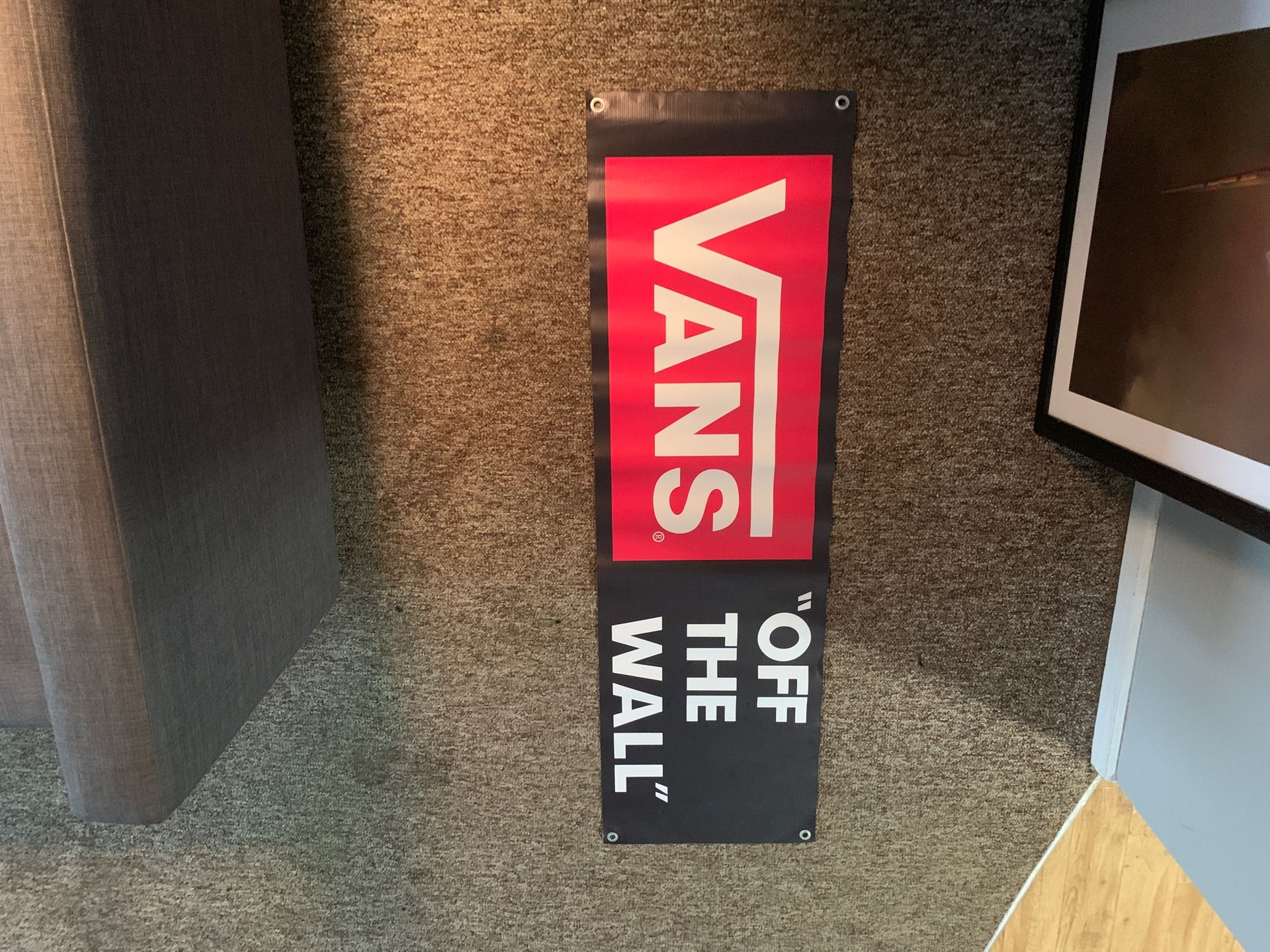 Vans off the wall banner