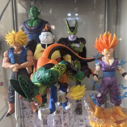 Dragon Ball Z Cell Saga Figures 