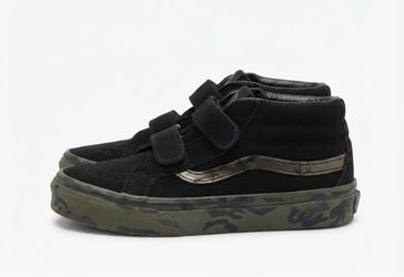 Vans "Since 1966" Kids Skate Shoes (Size 13) - Camo Sole