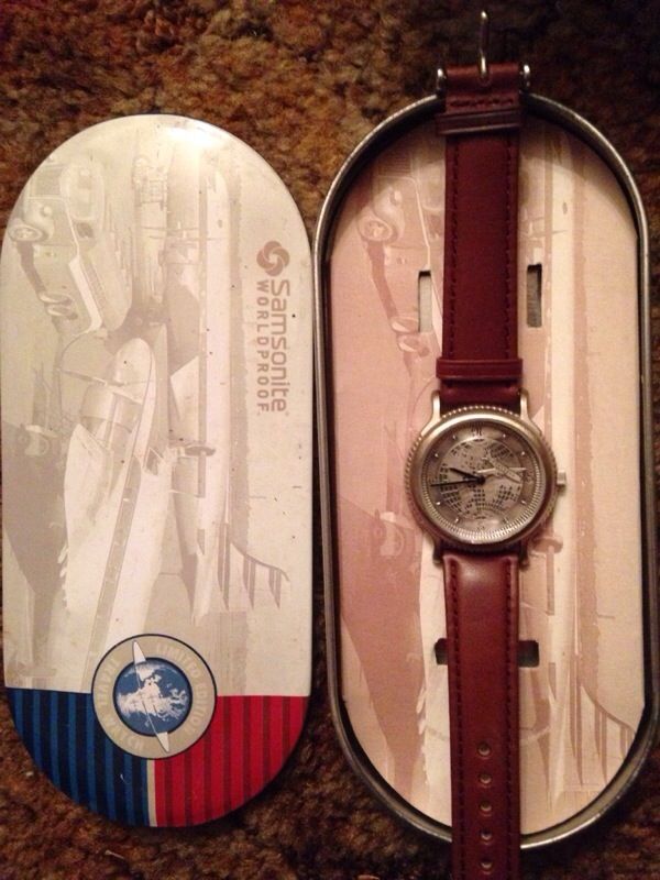 Vintage Samsonite World Proof Watch