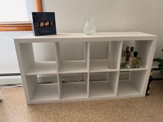 White Storage Organizer Shelf