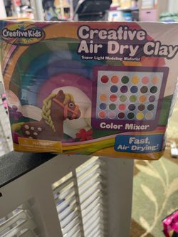 Creative air dry clay