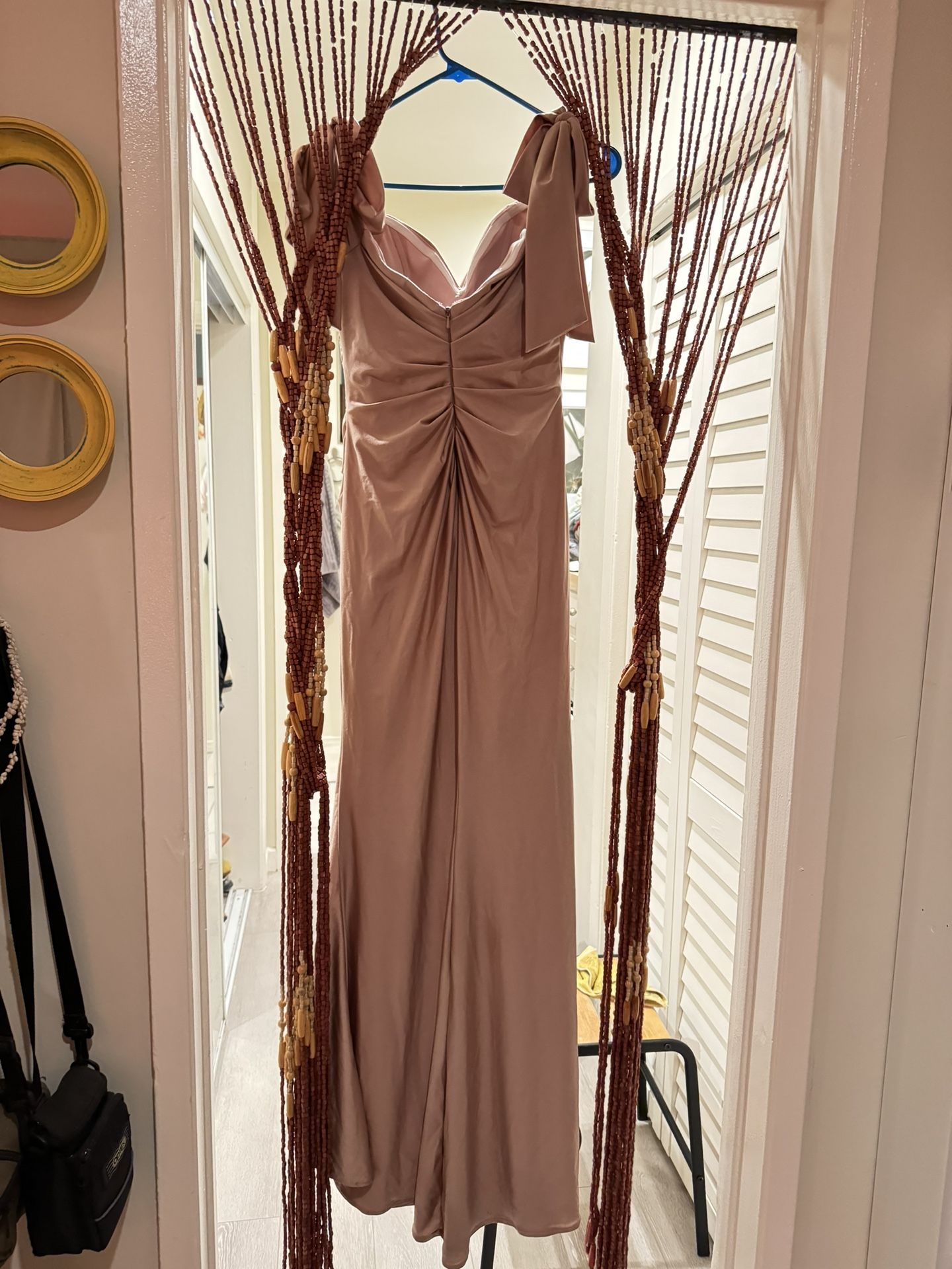Dusty Rose Bridesmaid Dress