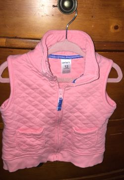 Baby Girl Pink Vest