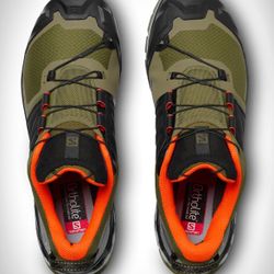 Salomon XA WILD Contagrip Ortholite 145464 Green Men Hiking Sneakers Size 13