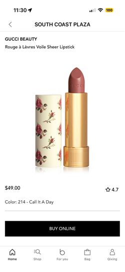 Gucci Rouge à Lèvres Voile Sheer Lipstick #214