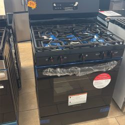 Frigidaire Black Gas Range 