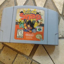 Nintendo 64 Pokemon Snap Game