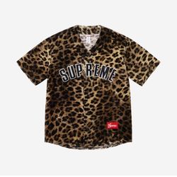 Supreme Leopard Jersey M
