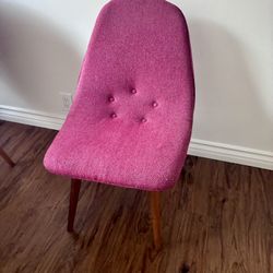 Pink MCM Chair 