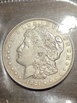 1921 D Morgan Silver Dollar