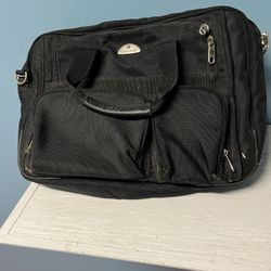 Samsonite Shoulder Black Bag For Men