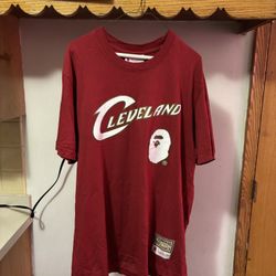 BAPE x Mitchell & Ness Cavs Tee