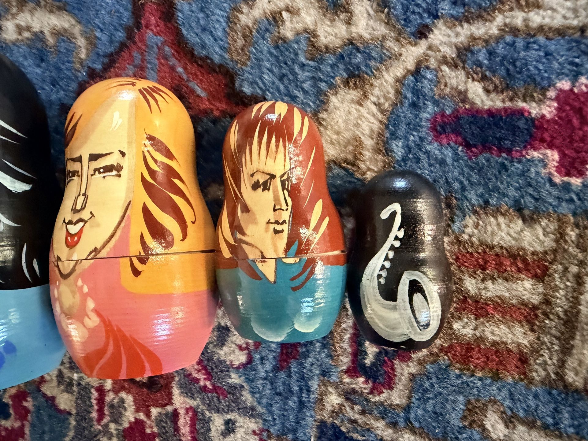 Bill Clinton Monica Lewinsky Nesting Dolls $40