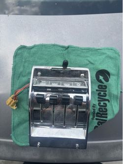 1957  Chevy Bel Air Deluxe Heater Control Panel