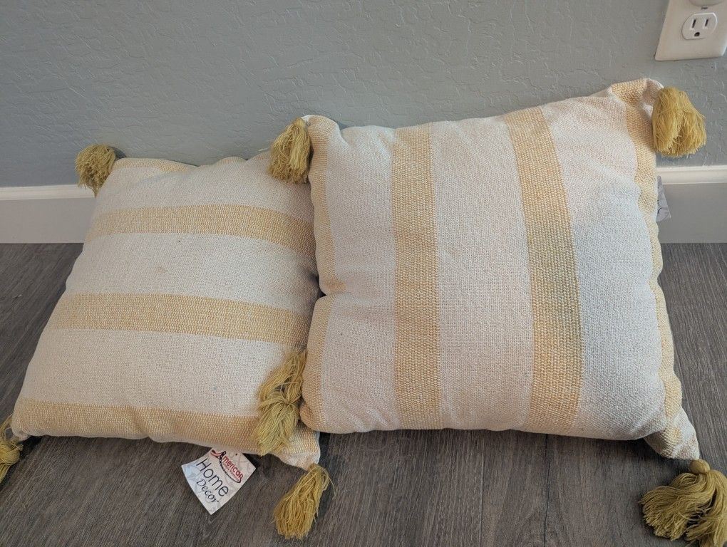 Brand New Pillows For Couch