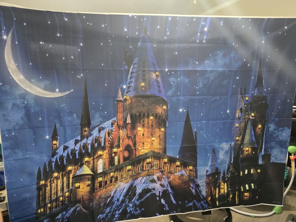 7X5FT Magic Castle School Palace Backdrop