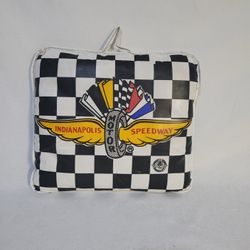 Vintage Indy 500 Stadium Coushion