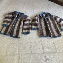 New-Two Identical Handmade Jackets