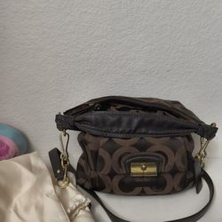 Brown Coach Bag 