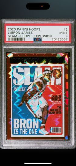 Lebron card psa