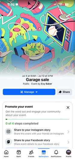 Garage sale