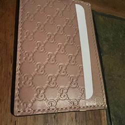 Gucci card holder - Pink