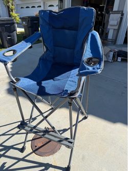 Extra tall camping chair