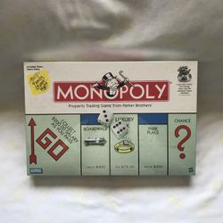 1999 Monopoly Parker Brothers Edition Sealed In Plastic New 