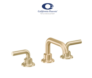 California Faucets Descanso Widespread Bathroom Faucet SATIN BRASS