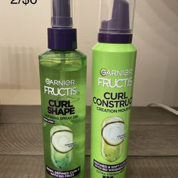Garnier Fructis Curl Gel & Mousse