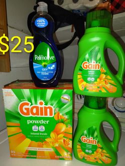 Gain detergent bundle