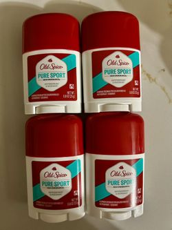 NEW 4 Old Spice Deodorant Pure Sport 0.80oz