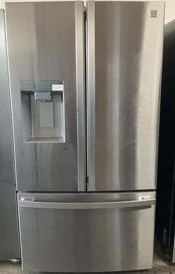 Kenmore 3 Door Stainless Steel Refrigerator
