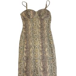 Snake Print Dress -MEDIUM