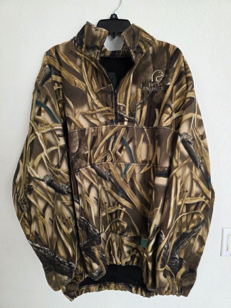 Ducks unlimited waterfowl Fleece jacket