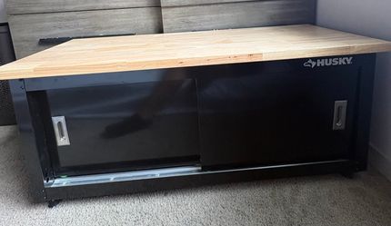 Husky Steel Storage Bench