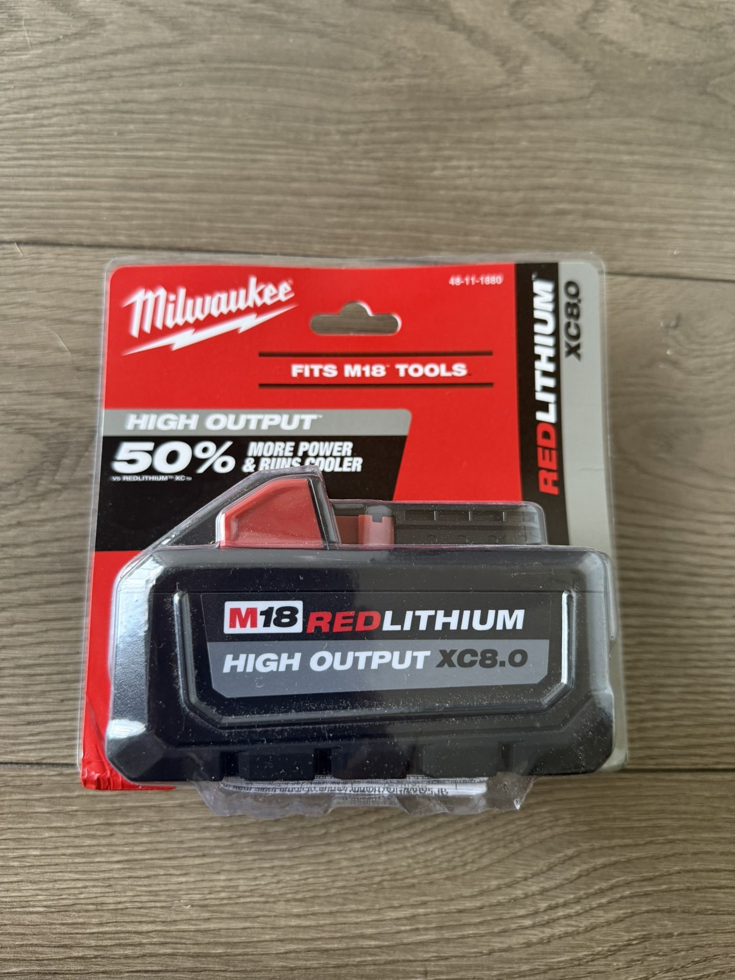 milwaukee m18 8.0 battery