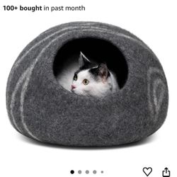 Cat Cave – Premium Felt Cat Bed for Indoor Cats