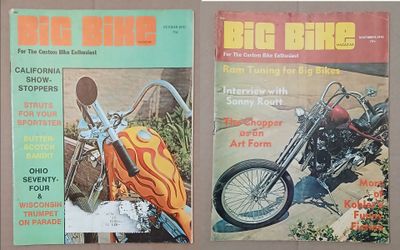 Vintage Big Bike Magazines 1(contact info removed)