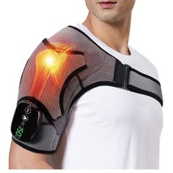 Shoulder Heating Pads for Rotator Cuff Pain, Heated Shoulder Wrap Brace for Men Women