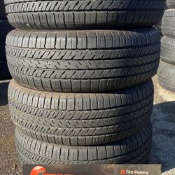 Used tires 225/60/17 all season Yokohama mount & balance included $300